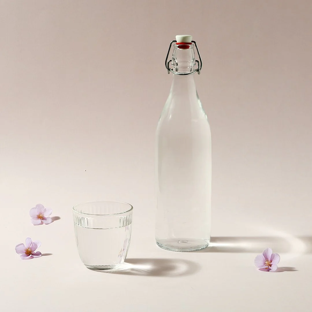 Bormioli Water Bottle - Clear - 1L - Image 6
