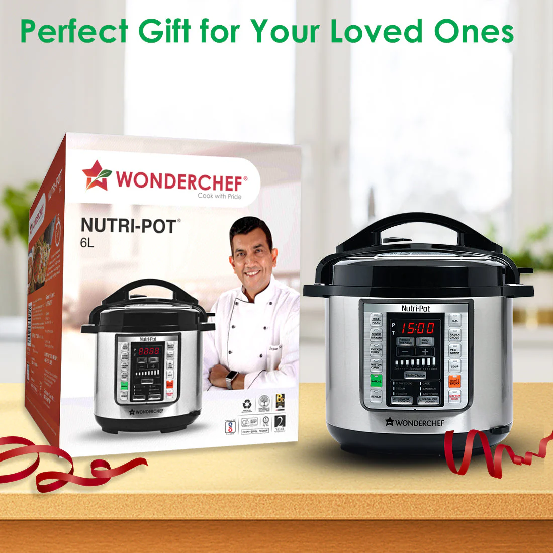 Nutri-Pot 6L Electric Pressure Cooker with 7-in-1 Functions - Image 10
