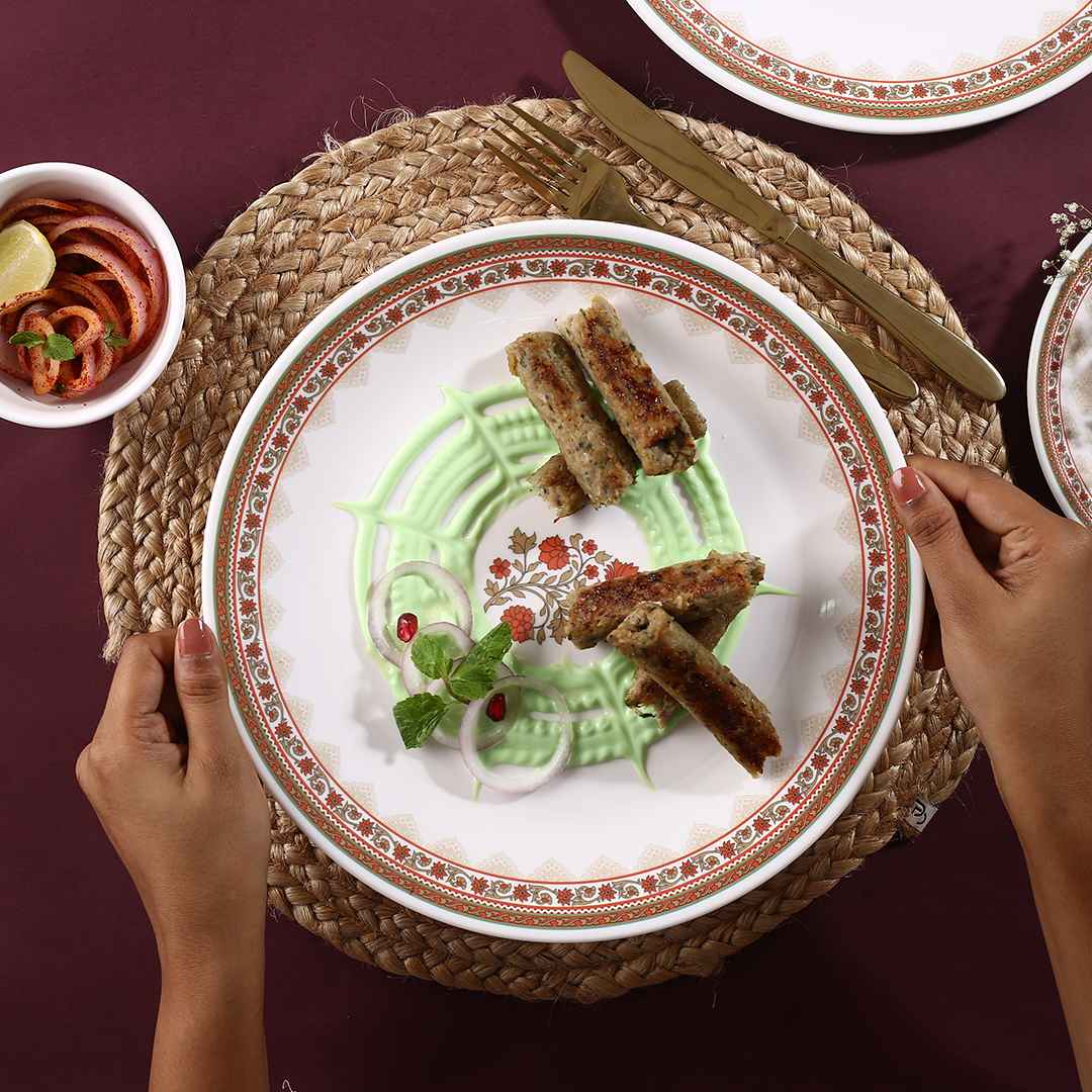 Venice Dinner Plate - Royal Red (Set of 6) - Image 4